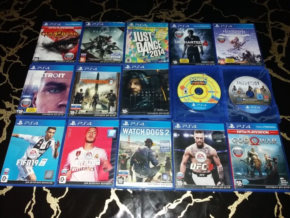 Диски PS4 PS5 PS3 Лицензионные