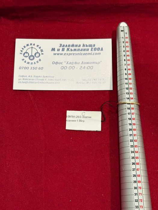 ***УНИКАЛЕН*** Златен пръстен 1.55гр. 14к