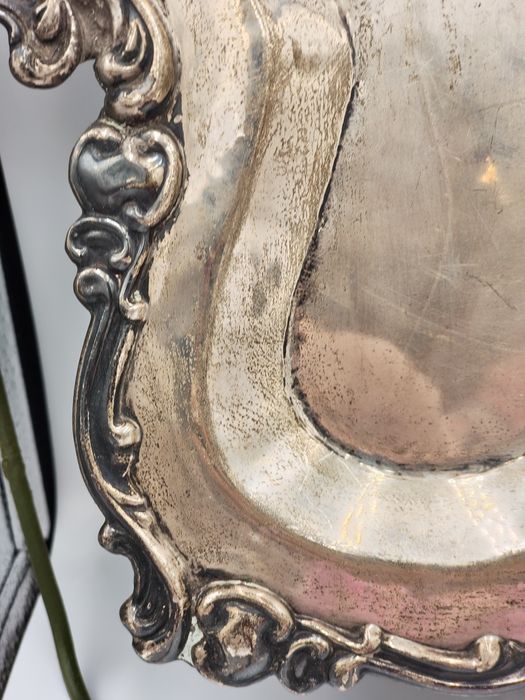 Industria Peruana,сребърен поднос, Перу, проба 900. грама
2460 гр