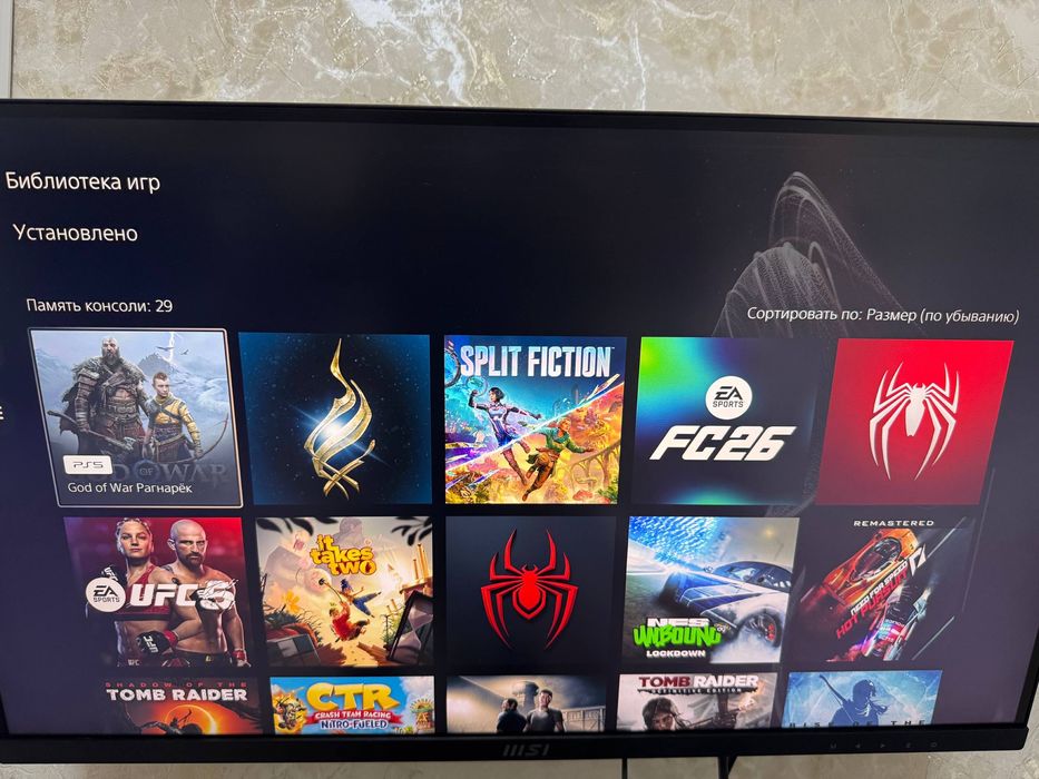 Новый PS5 slim digital с играми