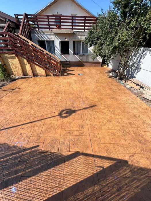 Beton amprentat Bucuresti
