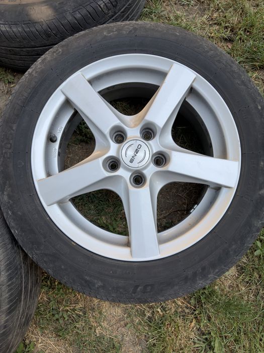Джанти ENZO 16” 5х108 с летни гуми 205/55 DOT23