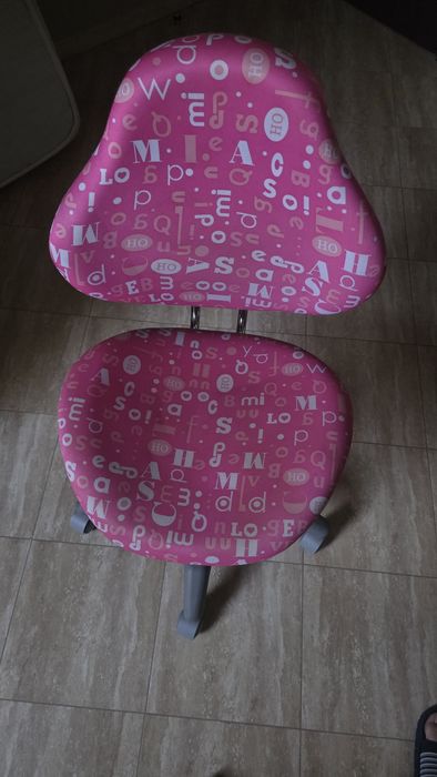 Birou copii Mobexpert cu scaun ergonomic model Wis