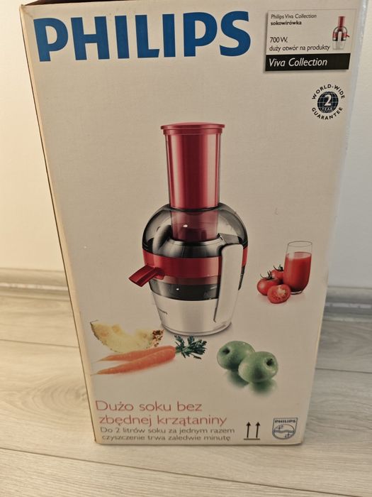 Storcător de fructe si legume  Philips HR1855