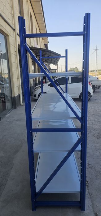 Стеллажи  разборные 200кг на полку