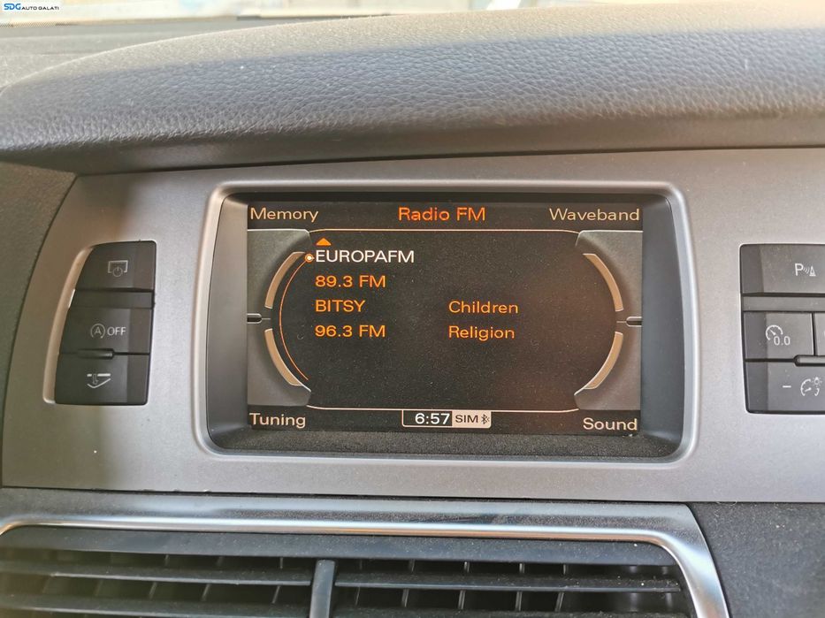 Display Afisaj Ecran MMI 7" 7inch CD Player Navigatie Audi A4 B8.5 2012 - 2015 [K7141]