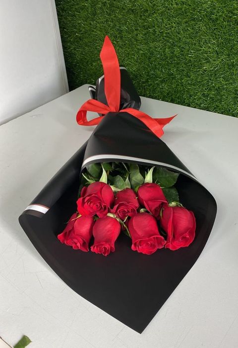 Доставка цветы букеты Алматы розы хризантема гипсофила пионы