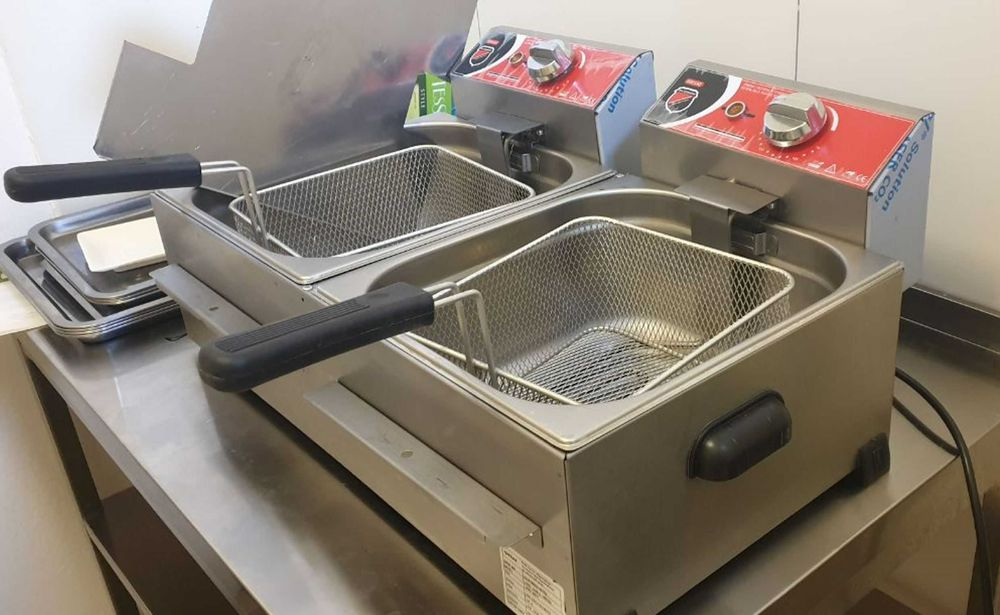 Фритюрница двойная IŞIKGAZ 2701  8+8л