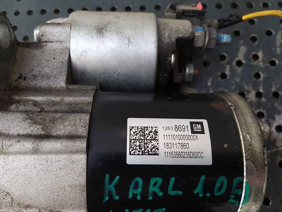 Electromotor 1.0 b opel karl 12638691 1111010000000x 183117860