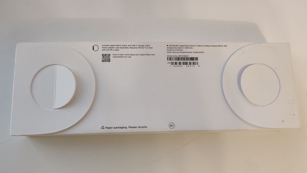 Apple watch 11 46mm black