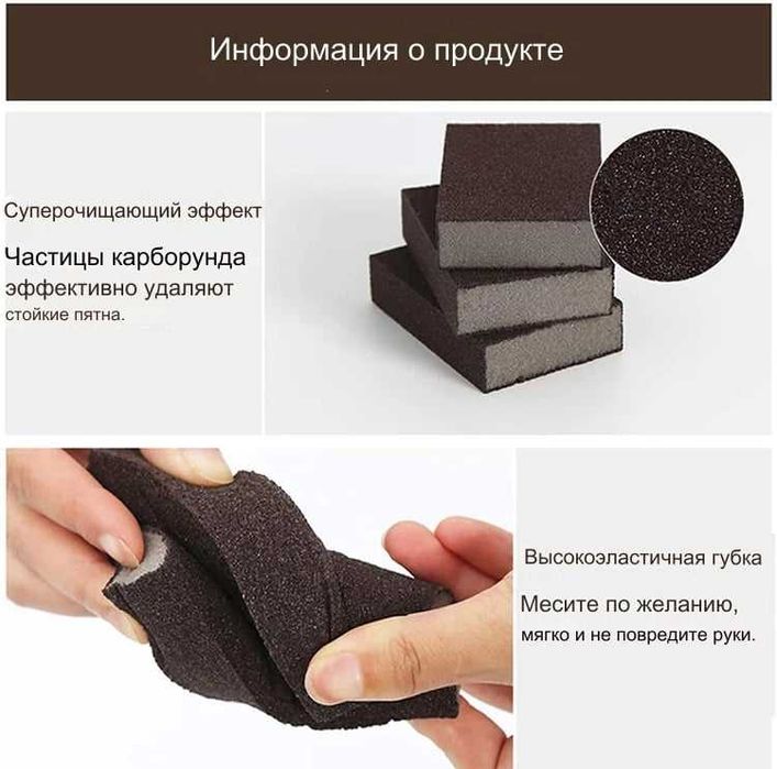 Губка абразивная для кухни