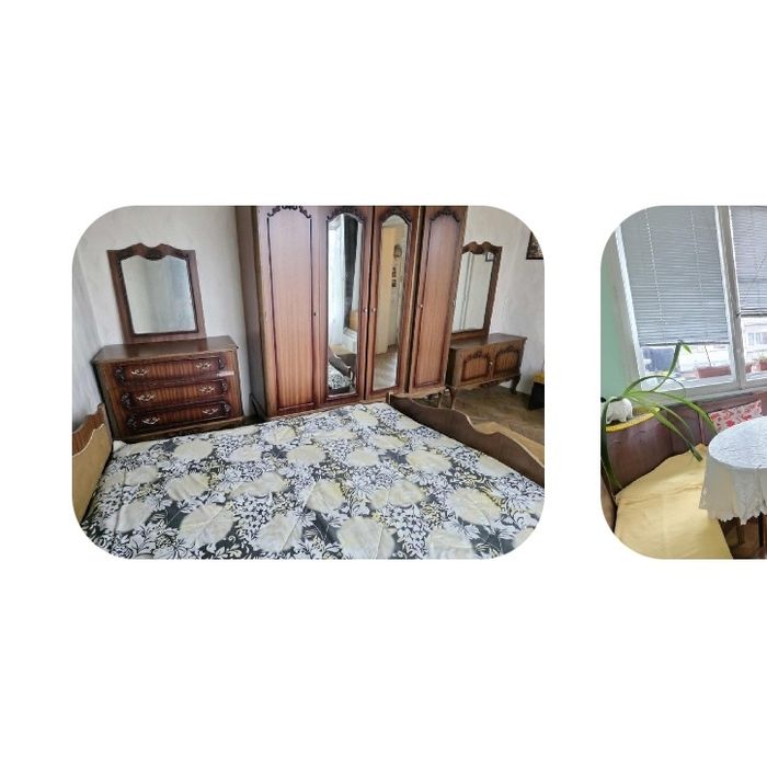 Давам четиристаен апартамент под наем до колхозен пазар