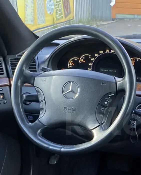 Блок включателя фар , руль на w220