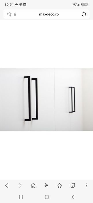 M17 x Maner pentru mobilier Designer Viefe, noi, din Zamak