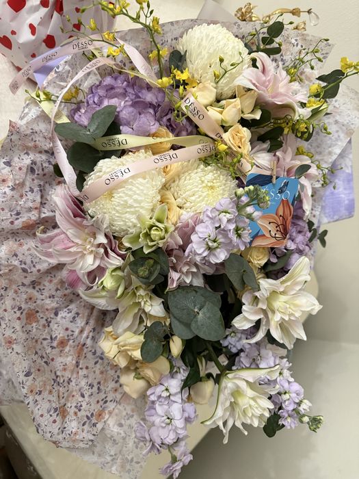 Букет цветов с Desso flowers
