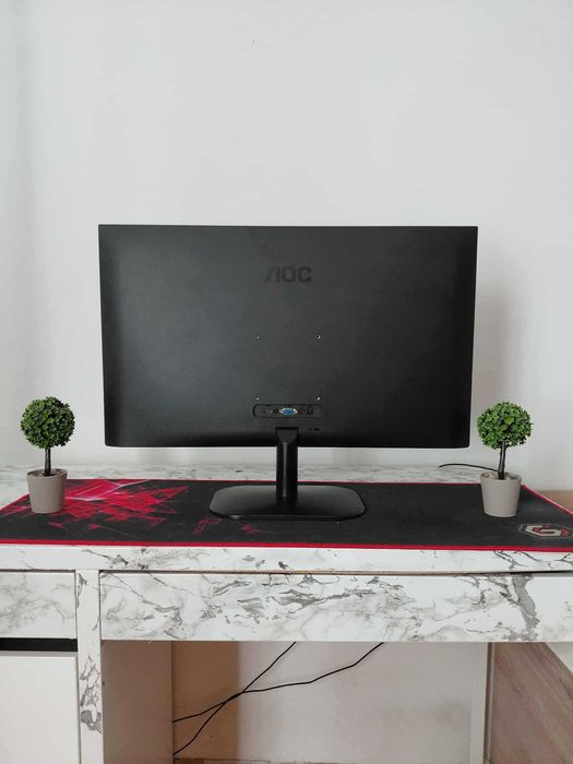 Монитор AOC 27, VA, Full HD, 75Hz, 4ms, HDMI, Vesa, Черен