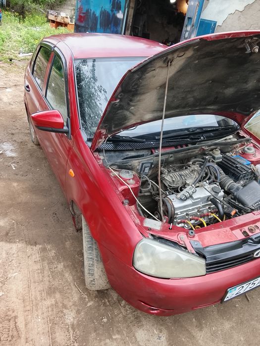 Калина газ бензин на полном ходу
