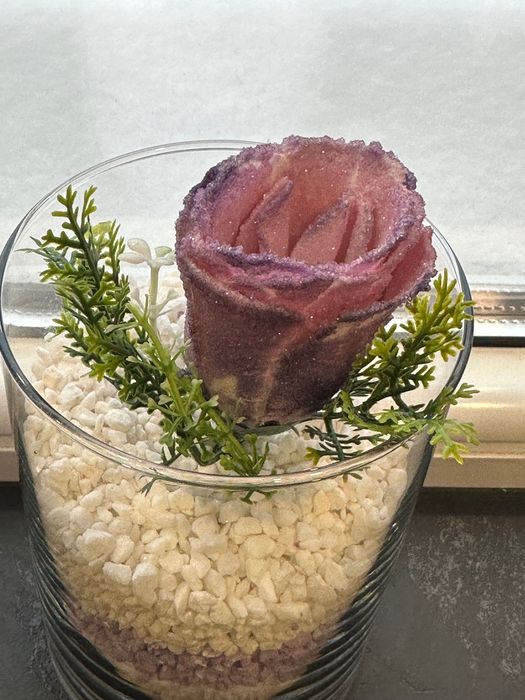 Ръчно изработени кристализирани рози