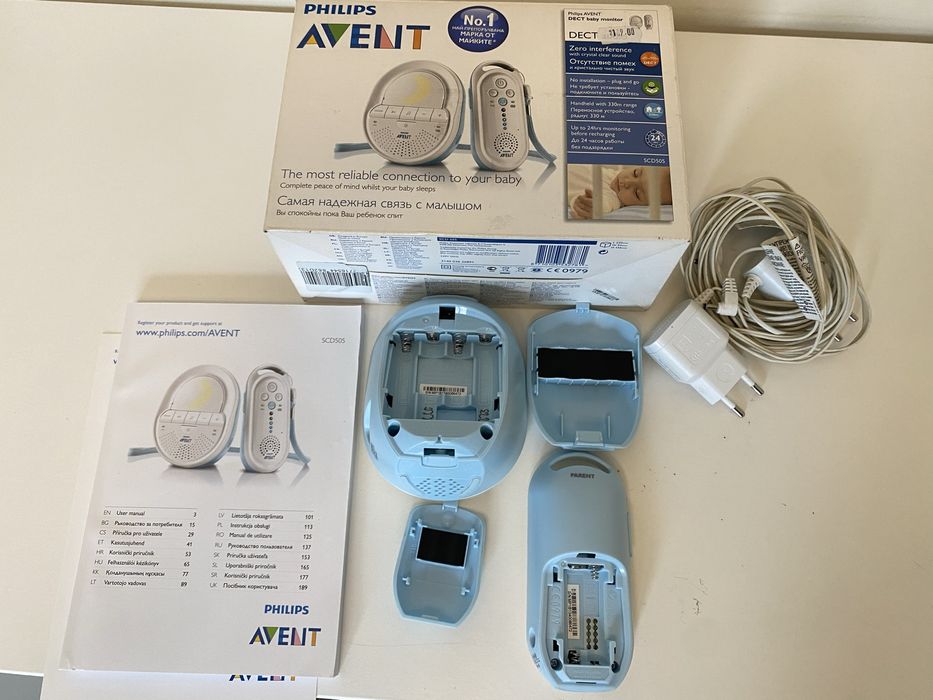 Бебефон Philips Avent SCD 505