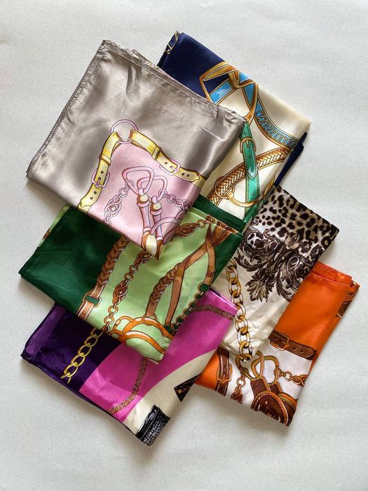 Платок, шарф, палантин шёлковый.