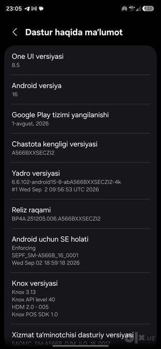 Samsung A56 5G 8/128