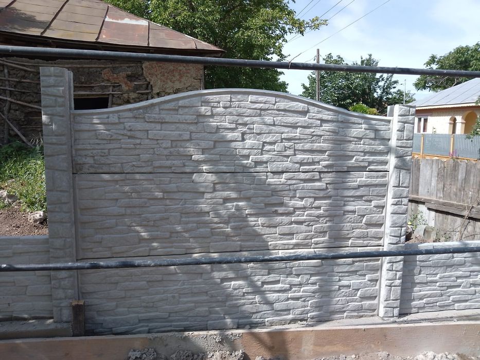 Gard placi beton/prefabricate/fier forjat