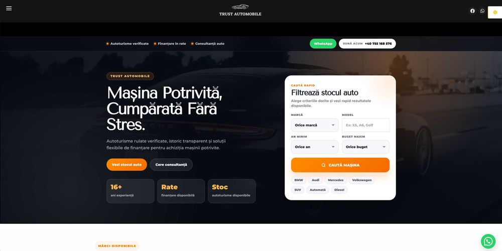 Creare magazin online Shopify de la 200€ + mentenanță gratuită