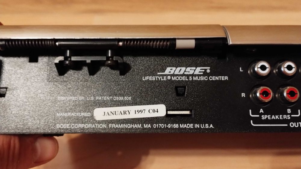 muzica preamplificator Bose Lifetsyle 5 cu radio cd si telecomanda