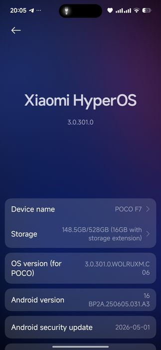 Xiaomi Poco f7 12/512