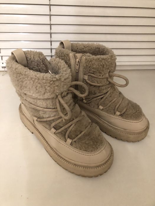 Зимние битинки доя девочек Zara