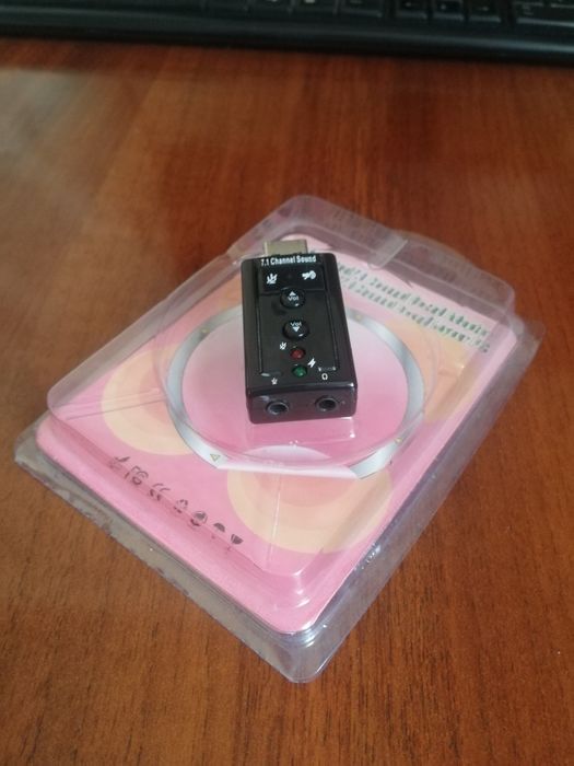 Звуковая карта USB 7.1