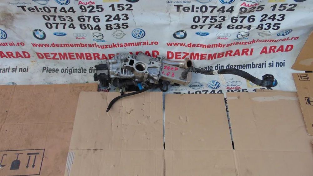 Racitor gaze cu egr Jeep renegade 1.6 euro 6 compass  fiat 500x alfa romeo mito giulietta suuzki vi