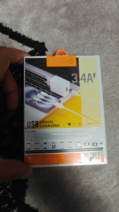 Încărcător de Rețea, 3 Porturi USB