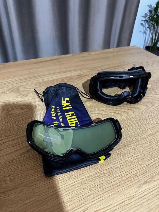 Ochelari ski / snowboard magnetici COOLOO anti fog UV - Noi