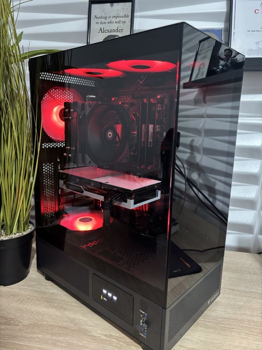 Геймърски компютър Ryzen 5600/RX5700/16 Ram/256 ssd/500GB hdd/500W