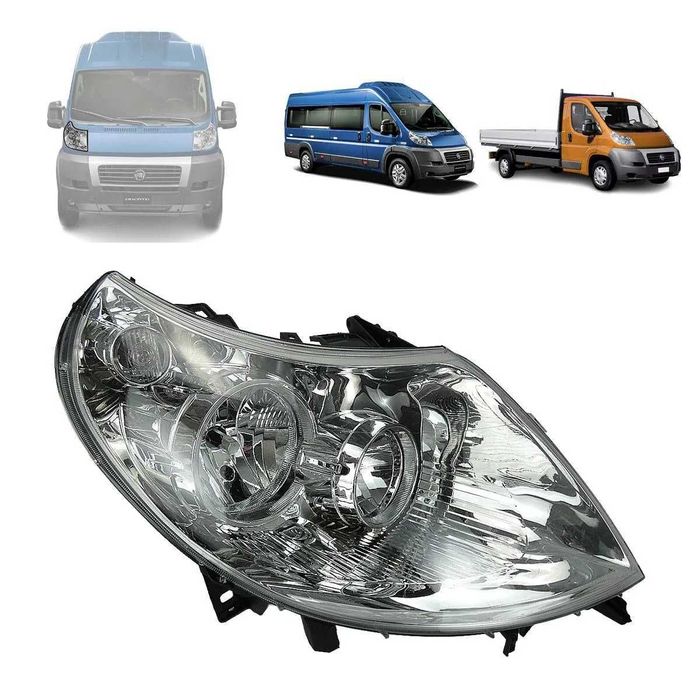 FAR nou faruri FIAT DUCATO nou peugeot boxer jumper far h7
