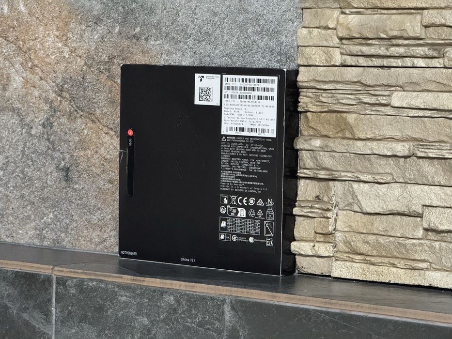 Nothing Phone 3 16/512GB 5G Black/Nou, Sigilat