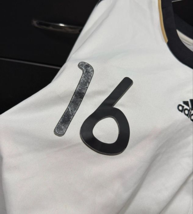 Germany Lahm 2010 2011 Home Shirt