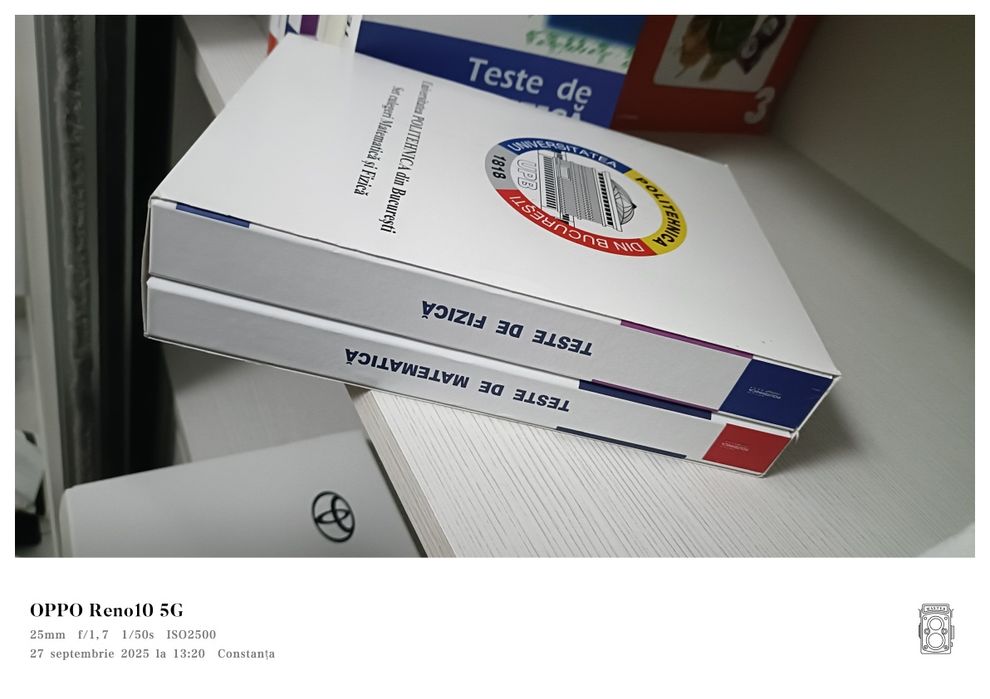Culegeri matematică și fizică pentru admiterea la politehnică
