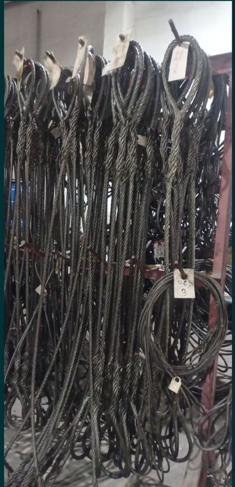 Стропа цепные, канатные, текстильные