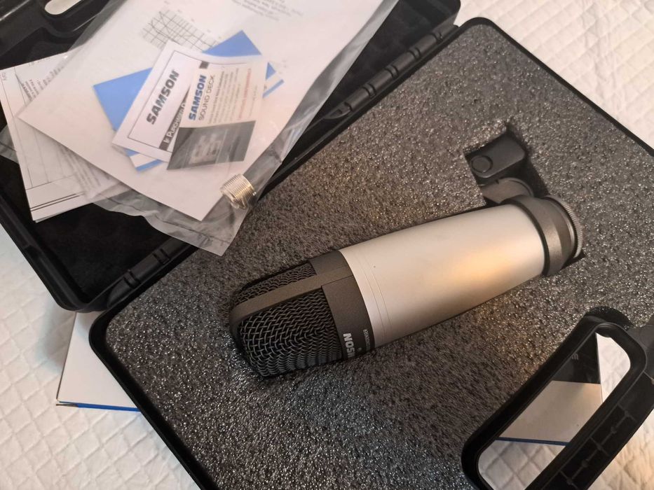 Microfon cu condensator Samson XLR