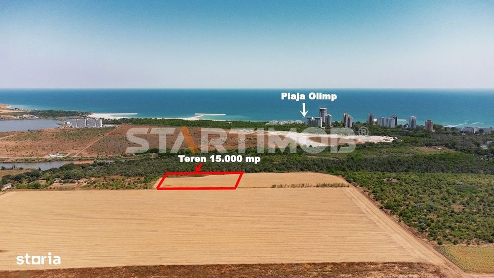 Teren ideal investitie litoral zona statiunii Olimp