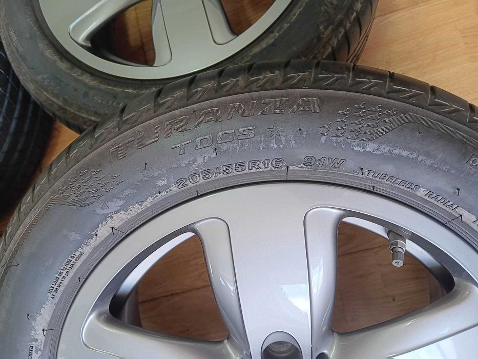 Jante 16 BMW seria 1 F40 seria 2 F44 cu senzori și anvelope vară OEM