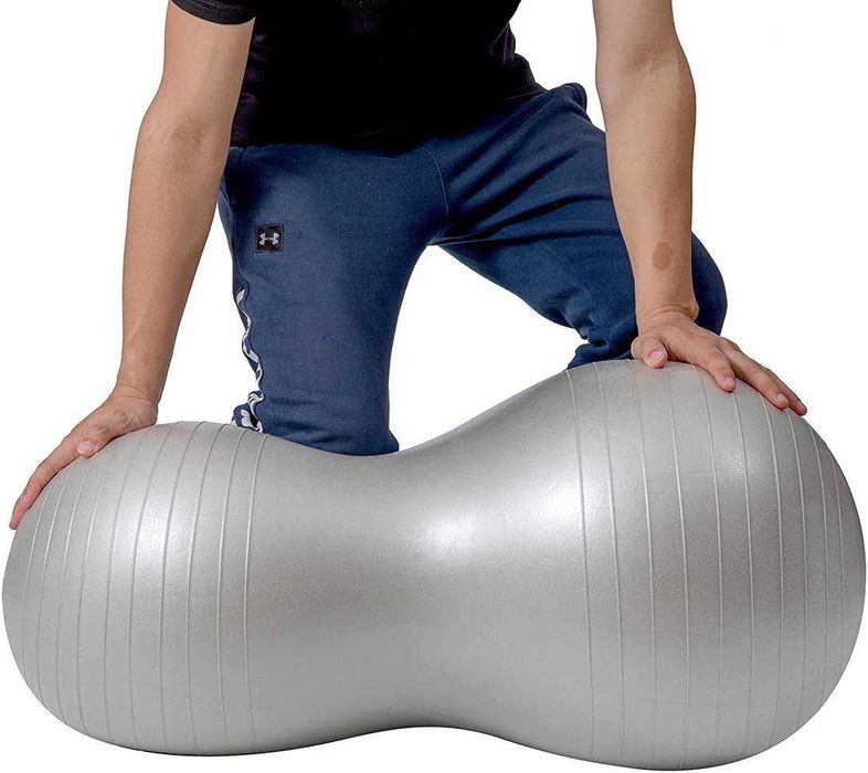 Minge fitness tip aluna cu pompa inclusa 90 x 40 cm