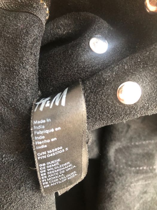 Велурена чанта h&m