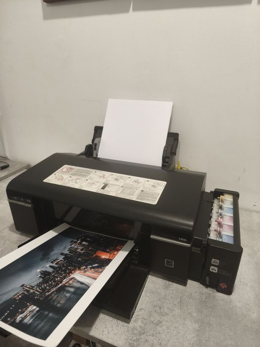 Принтер струйный, цветной Epson L800