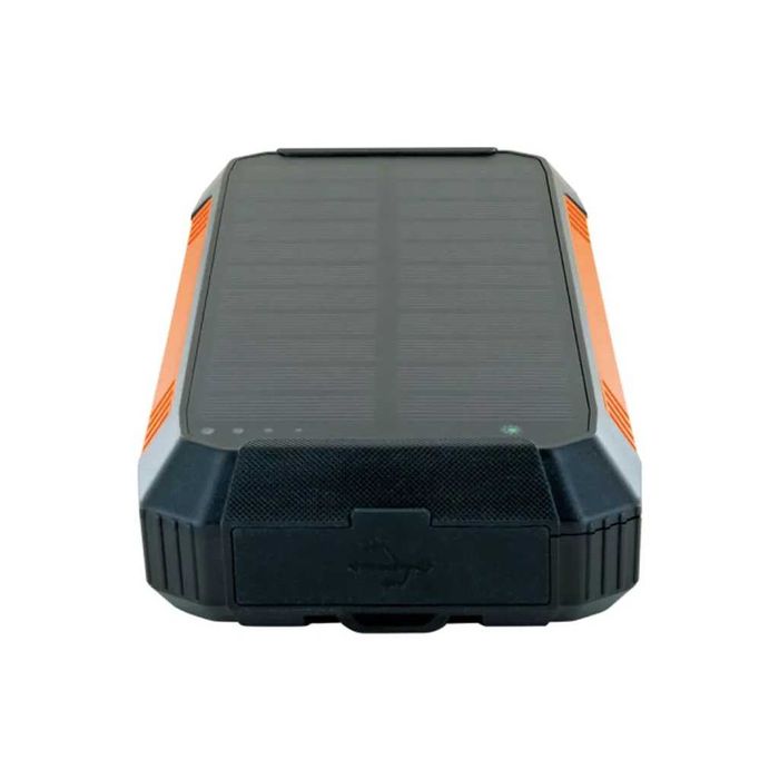 Соларна Външна Батерия POWERBANK Schwaiger 10000mah + Фенерче и Компас