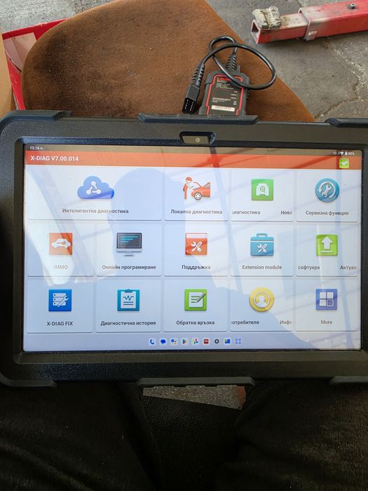 Професионален автодиагностичен комплект: Таблет Lenovo Tab M10 Plus (6/128GB, Snapdragon) + Launch DBScar VII (Оригинални платки, X-DIAG)