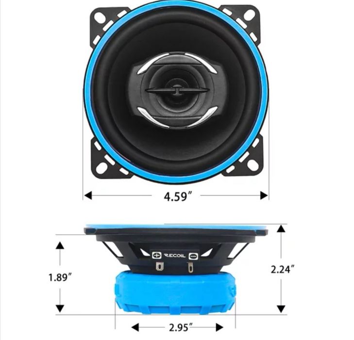Музика за кола (тонколони 10 см. говорителиpioneer jbl pioneer alpine
