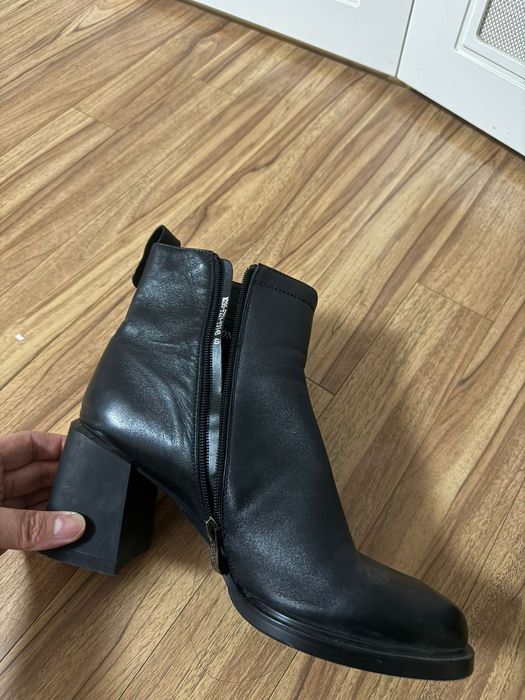 Кожанные сапожки